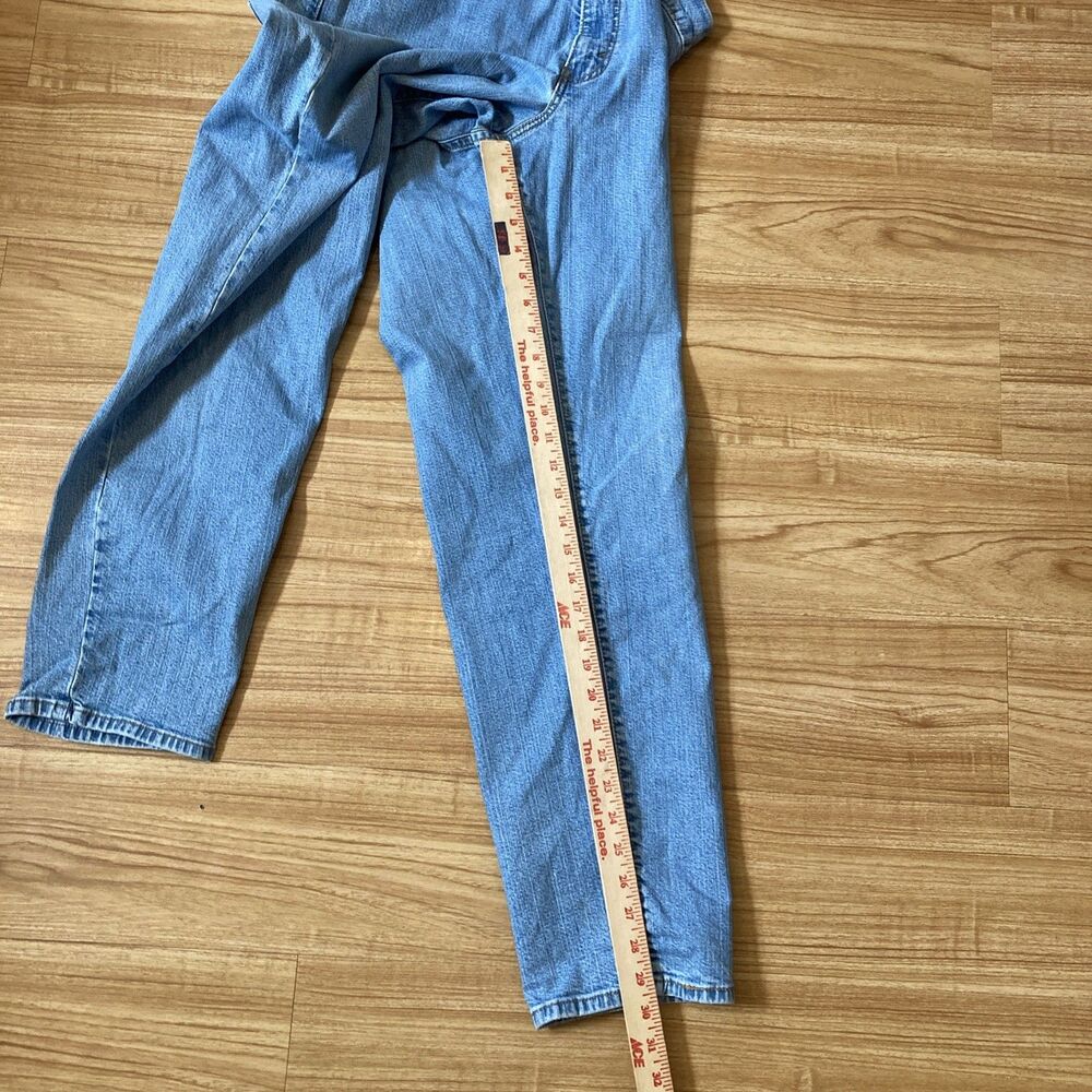 Levis Womens 14M Blue 550 Relaxed Tapered Leg Denim Jeans Mom Retro Classic 90s - Picture 6 of 9